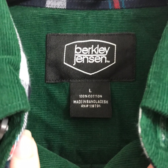 Beautiful Green Striped Velvet Top - Picture 3 of 8